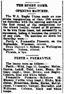 Perth Bayswater Rugby Union Club - The Best with Pride